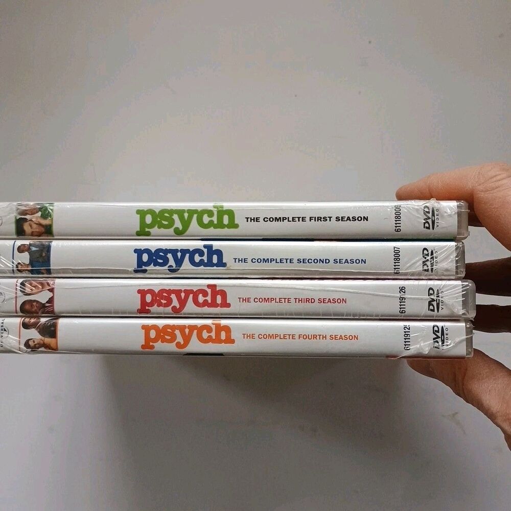 Psych Tv Show Seasons 1-4 DVD New and Sealed - Picture 3 of 3